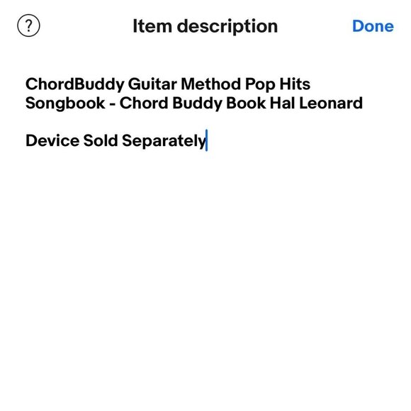 ChordBuddy Guitar Method Pop Hits Songbook - Chord Buddy Book Hal Leonard - Picture 7 of 7